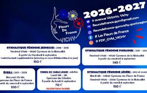 LA SAISON 26-27 EST LANCÉE !