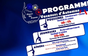 PROGRAMMES VACANCES D'AUTOMNE