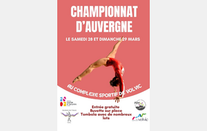 CHAMPIONNATS D'AUVERGNE JEUNESSES
