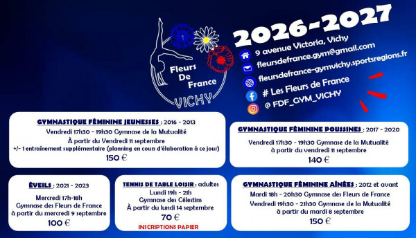 LA SAISON 26-27 EST LANCÉE !