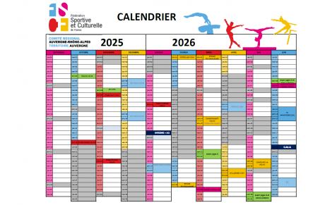 CALENDRIER 2025-2026