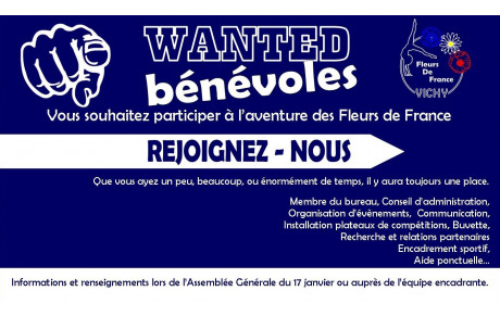 🆘 WANTED Bénévoles !