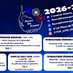 LA SAISON 26-27 EST LANCÉE !